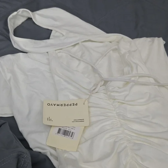 peppermayo Peppermayo Exclusive - Pure Angel Maxi Dress - Snow - Picture 4 of 4